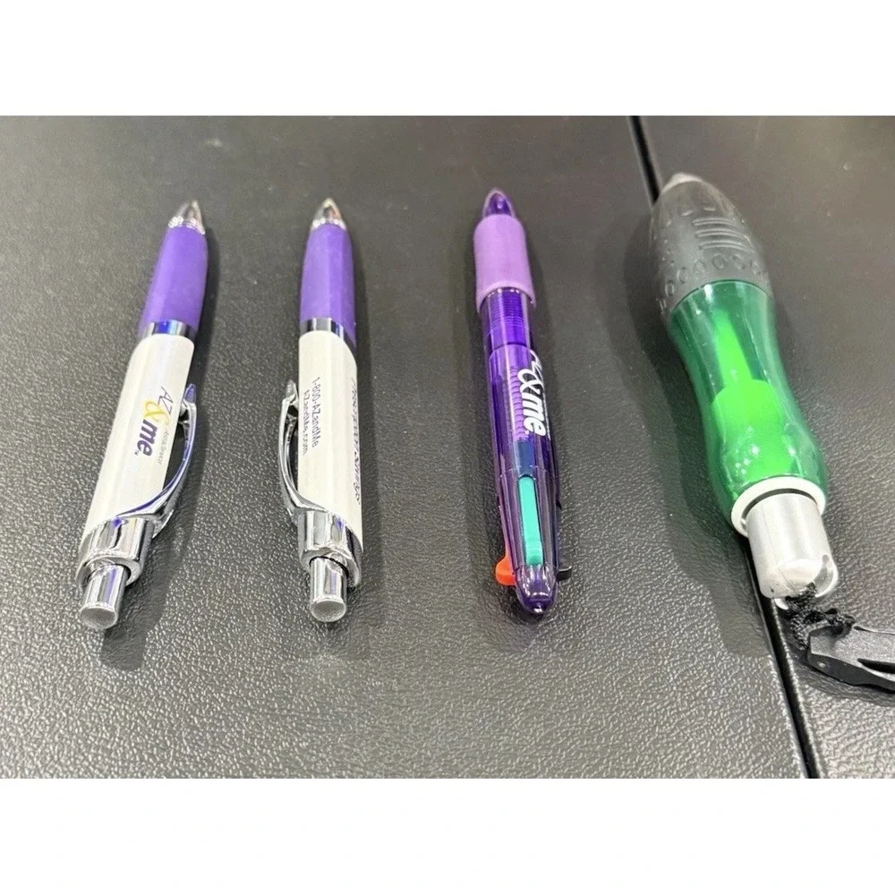 4 Pens Drug Rep Pharmaceutical Promo AstraZeneca - AZ and Me